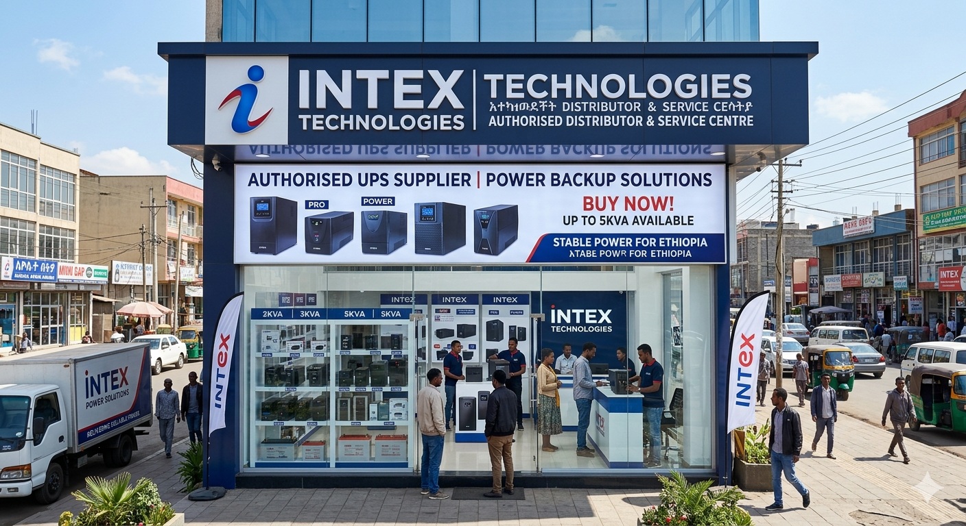 UPS Supplier in Addis Ababa Ethiopia – Buy Power Backup | Intex Technologies